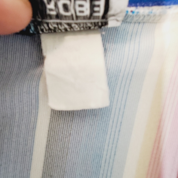 JCPENNY 1976 Spring Summer Kimono Robe Rainbow Longline Slinky Drappy Vintage - Picture 12 of 14